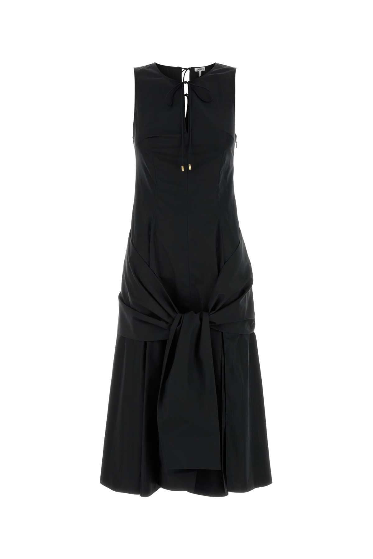 ワンピース Loewe Black Poplin Dress Loewe Black Poplin Dress | italist