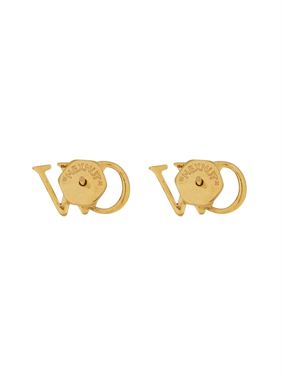 【送料&関税込】Off-White Logo Earrings Off-White Logo Earring | Silver | FARFETCH