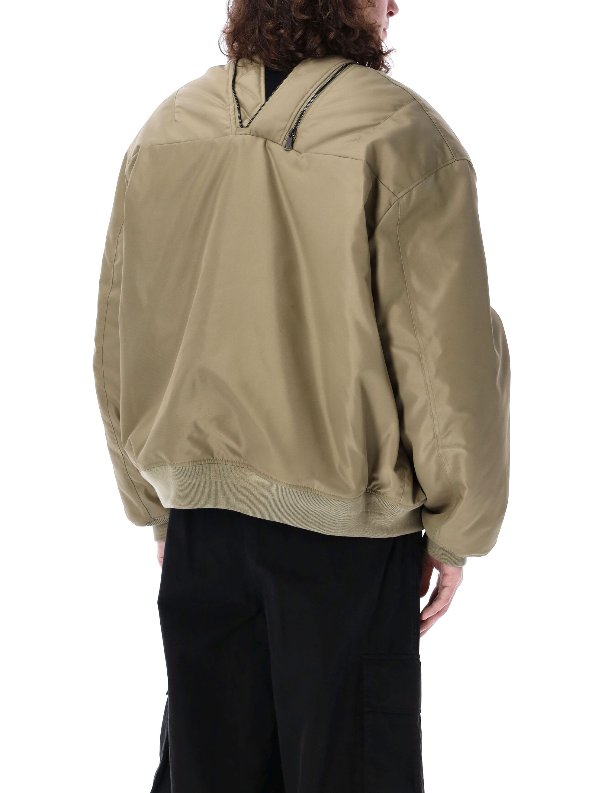 ジャケット・アウター Y/PROJECT double zip bomber jacket Y/Project Black Double Zip Bomber Jacket Y/Project