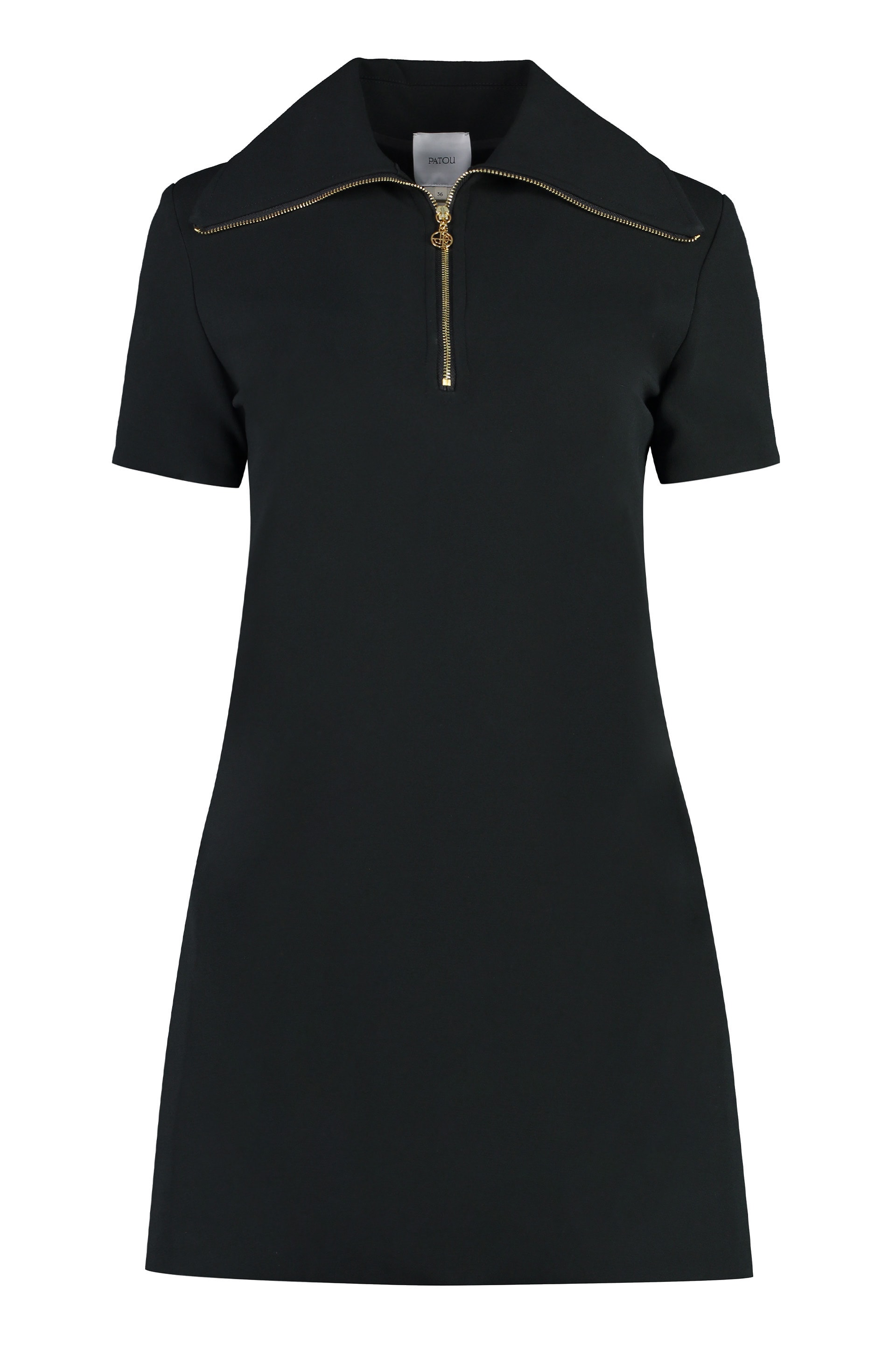 technical crepe dress