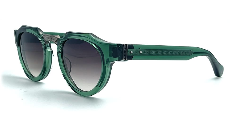サングラス MATSUDA Matsuda - M1037.SG - bottle green grey gradien Matsuda M1037 - Bottle Green Sunglasses | italist