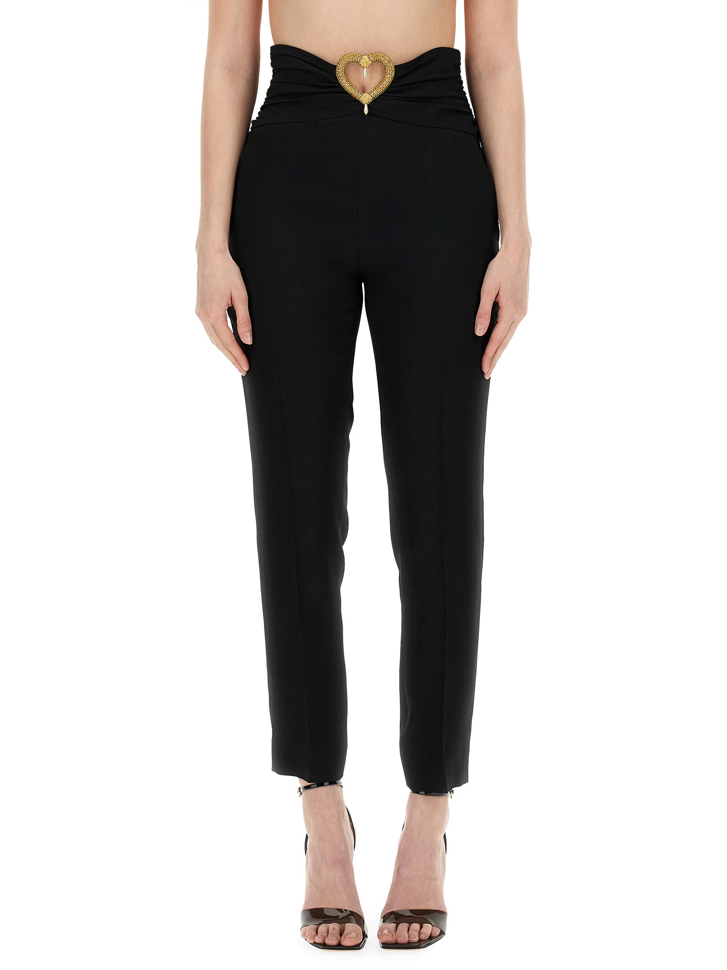 パンツ Moschino Pants With Heart Application Moschino Pants With Heart Application | italist