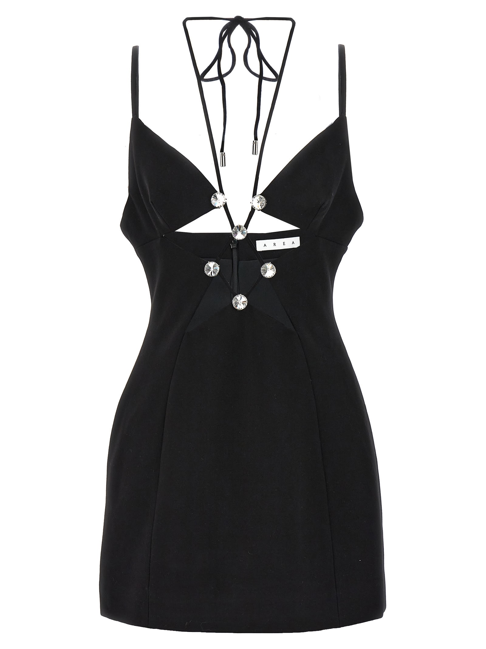 'star cut out' dress