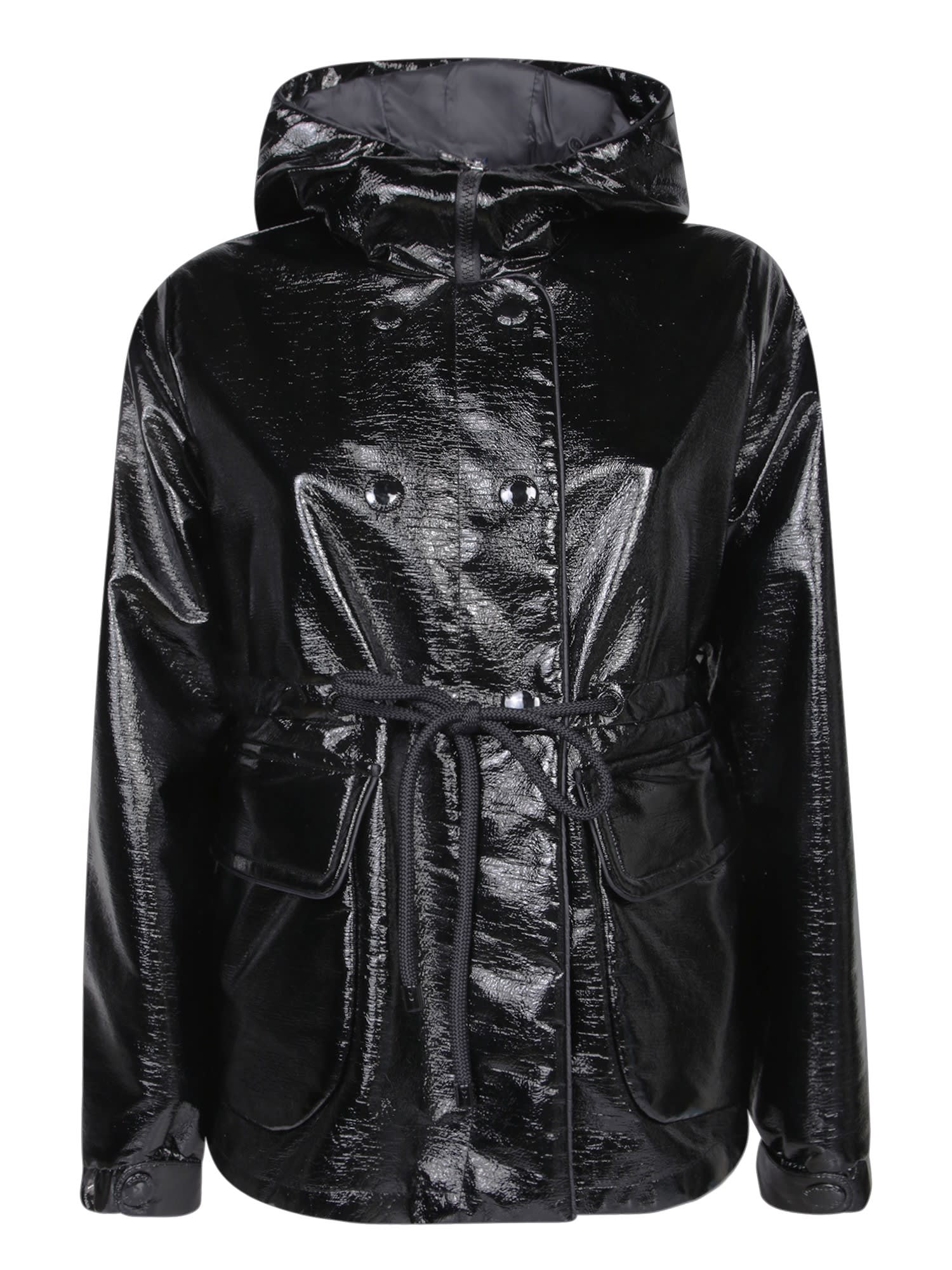 【送料&関税込】Moncler Agnou Short Parka Down Jacket In Bla Moncler Agnou Short Parka Down Jacket In Black | italist