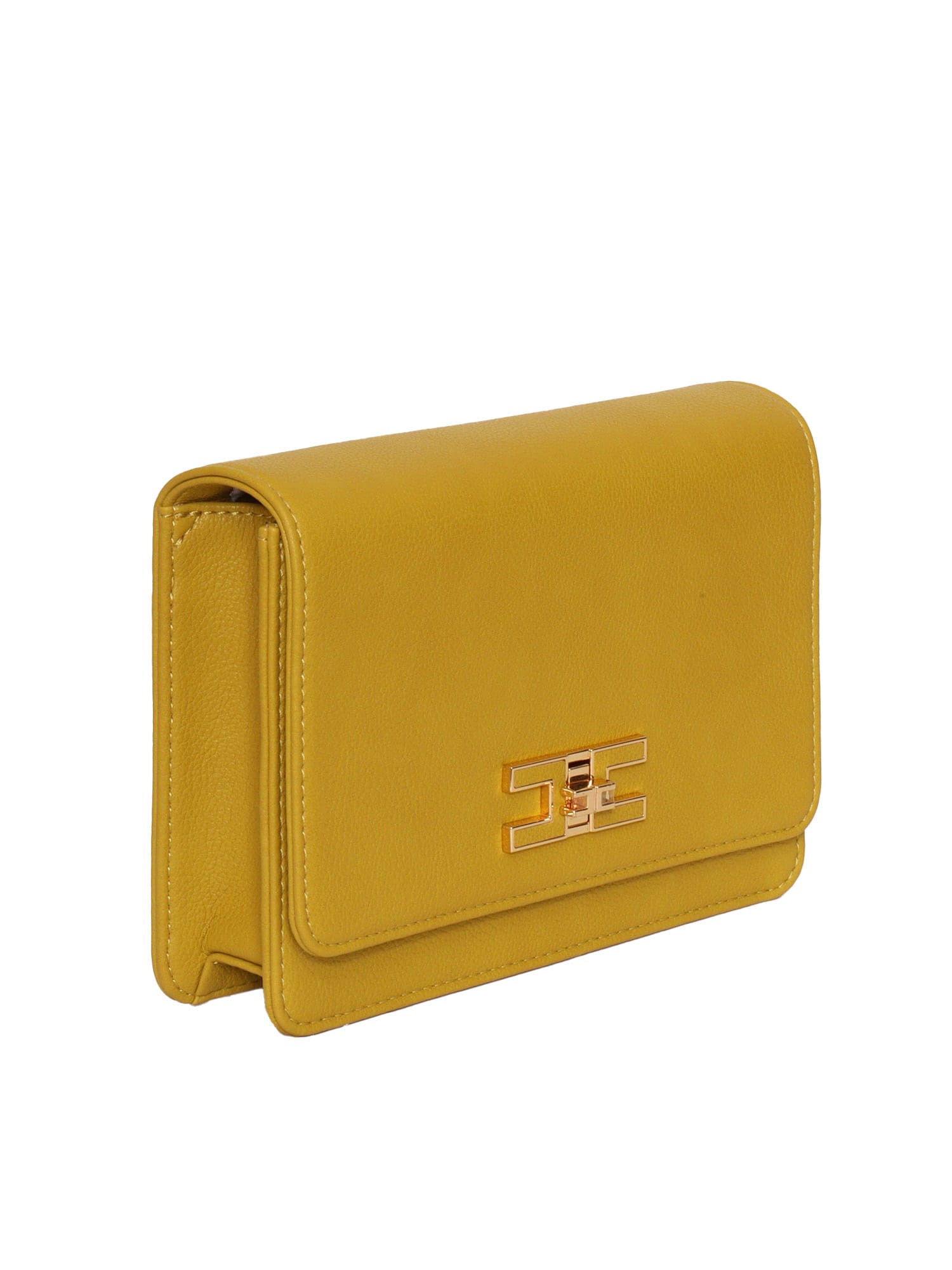 ショルダーバッグ・ポシェット ELISABETTA FRANCHI SMALL SHOULDER BAG WITH GROUMETTE CHAIN Elisabetta Franchi Groumette Chain Small Shoulder Bag