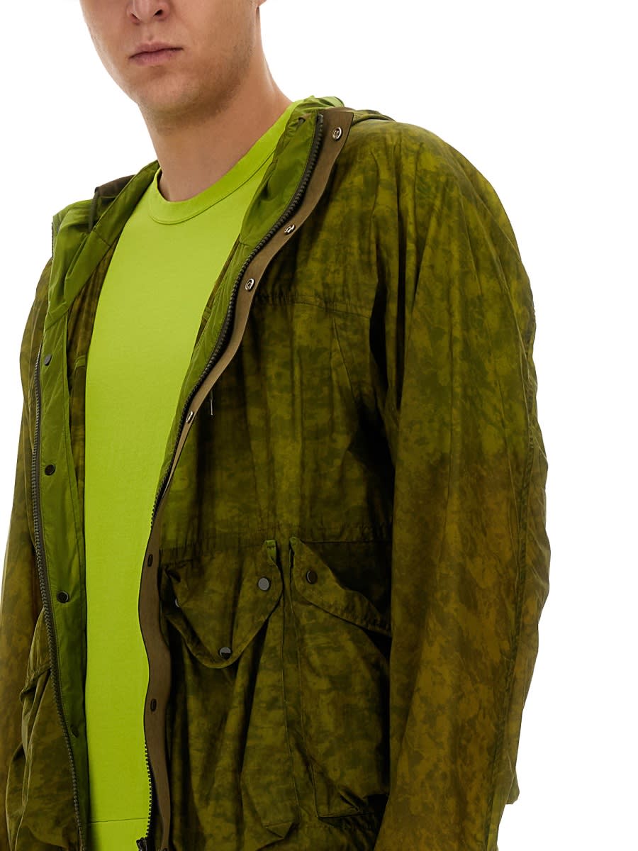 【SATIIIZ】LIT summer high neck wind jacket Niepce Inc White Lightweight Summer Jacket Men's Japanese