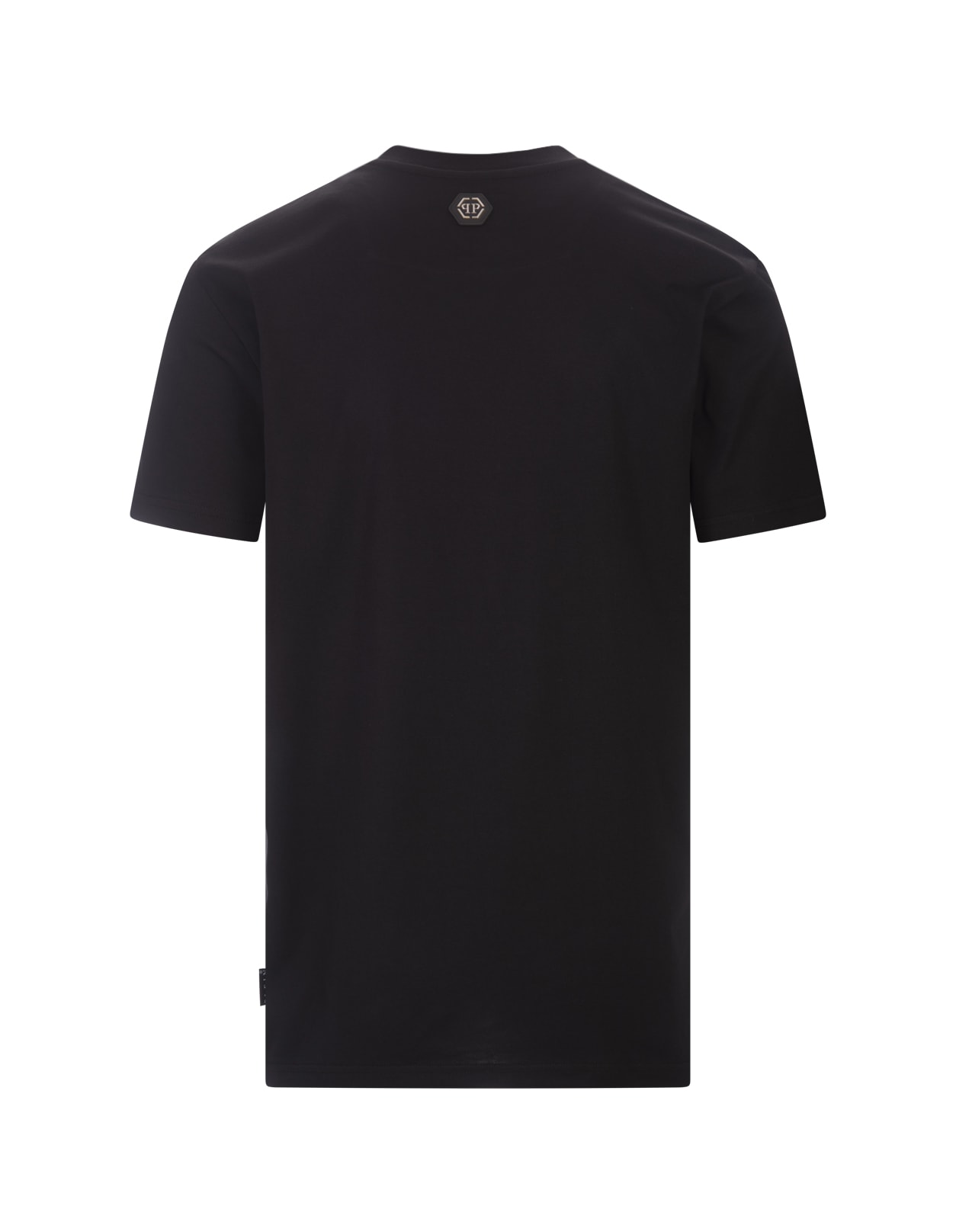 Philipp Plein T-shirt Round Neck Ss Tattoo In Black