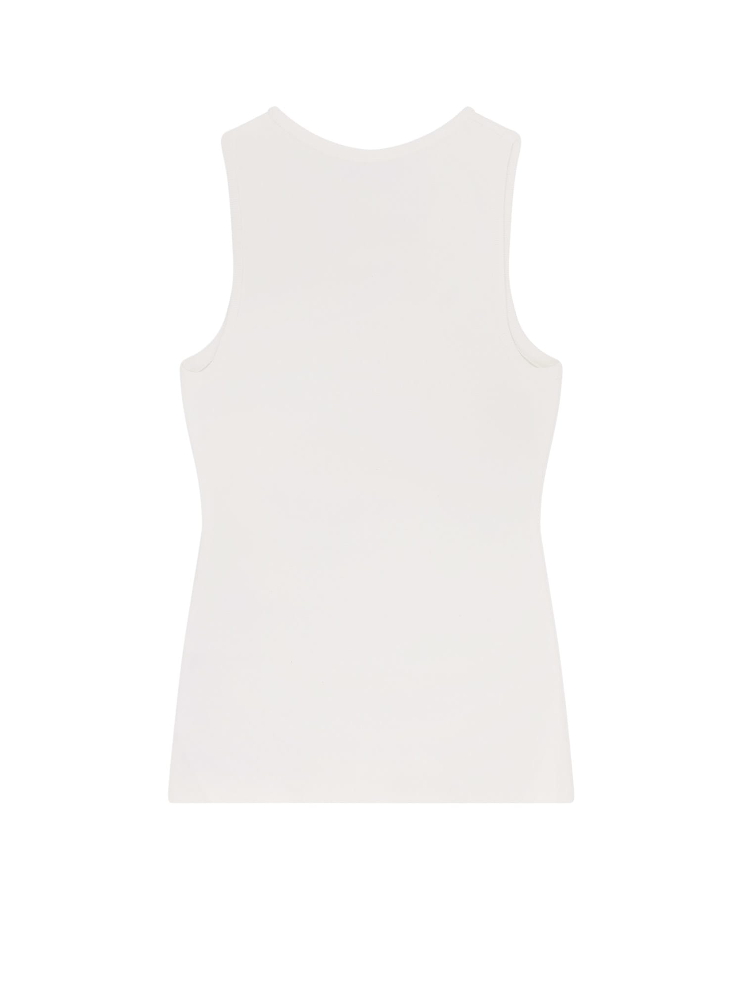 Tシャツ・カットソー BALENCIAGA Ribbed viscose blend tank top Balenciaga Ribbed Viscose Blend Tank Top | italist