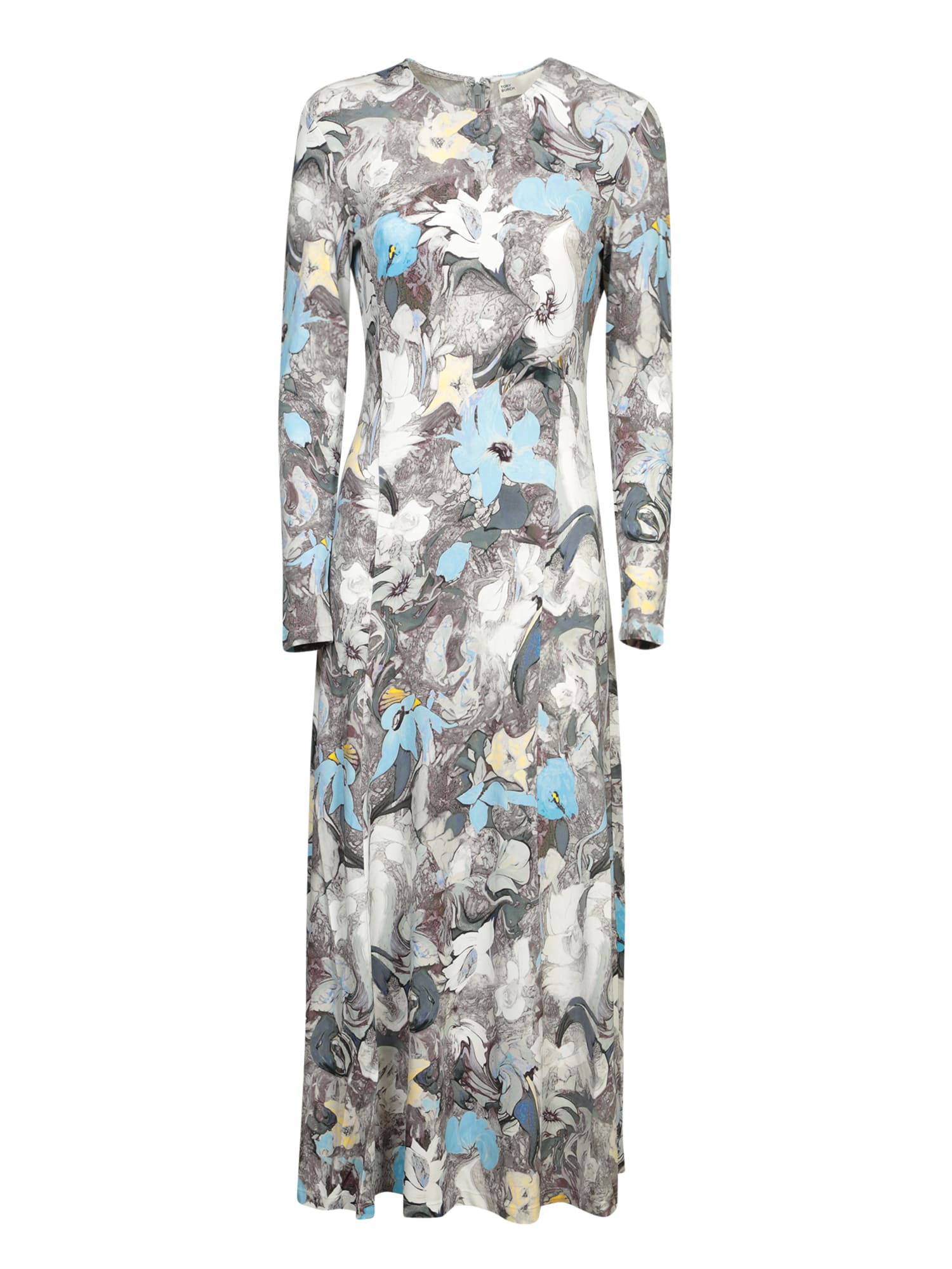 long floral print dress multicolor