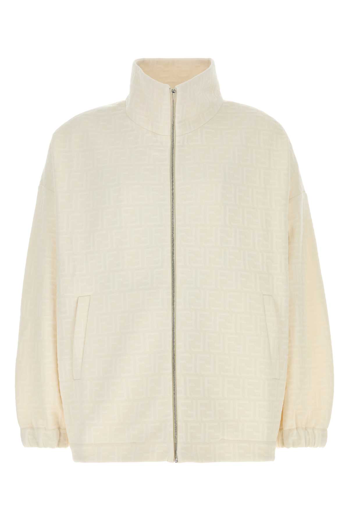 【送料&関税込】Fendi Ivory Polyester Blend Sweatshirt Fendi Ivory Polyester Blend Sweatshirt | italist