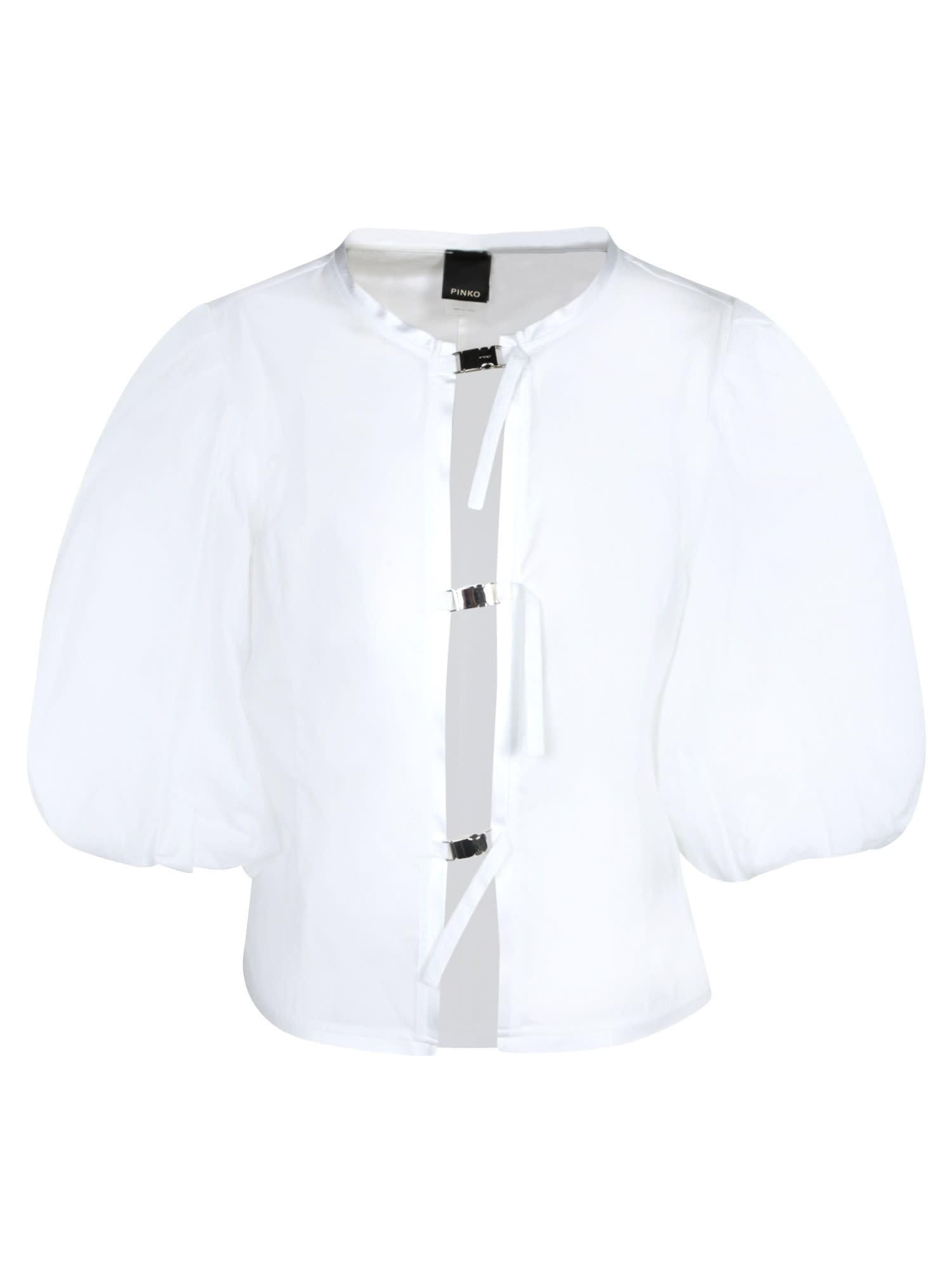 売れ筋商品|||ピンコ シャツ レディース トップス RUDI - Button-down blouse - rosso salsa women-woven-polyester-shirts-