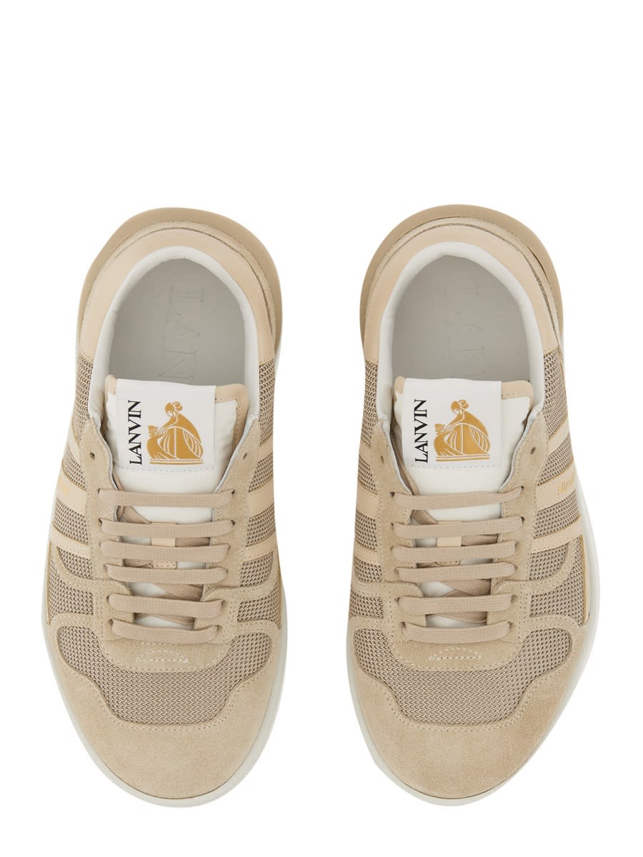 【関税込み】Lanvin ベージュ Clay メッシュ スニーカー Lanvin Clay Mesh Sneakers | Neutrals | FARFETCH