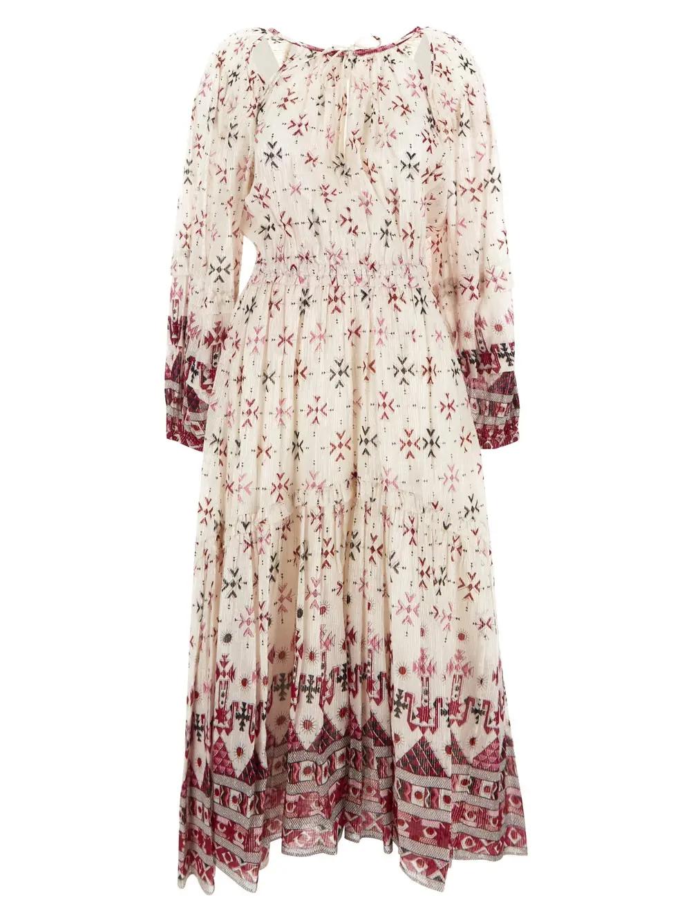 fratela printed cotton dress