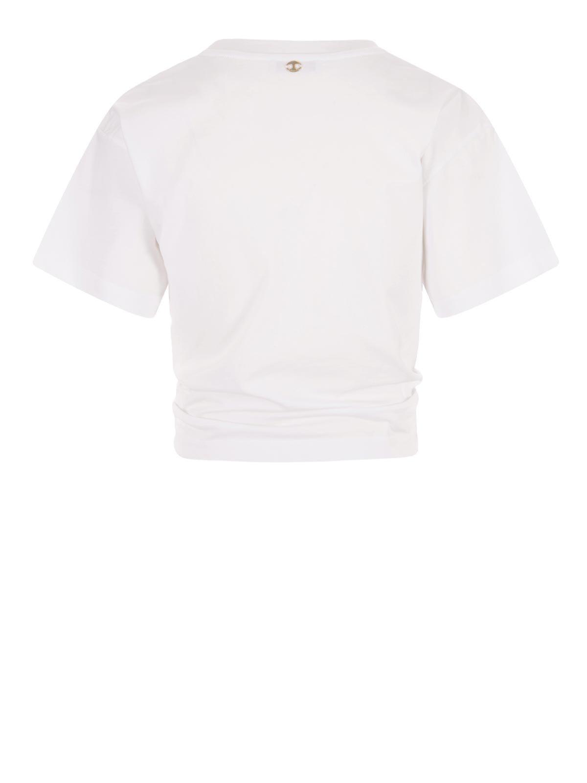 Paco Rabanne Ring-embellished Cropped T-shirt | italist