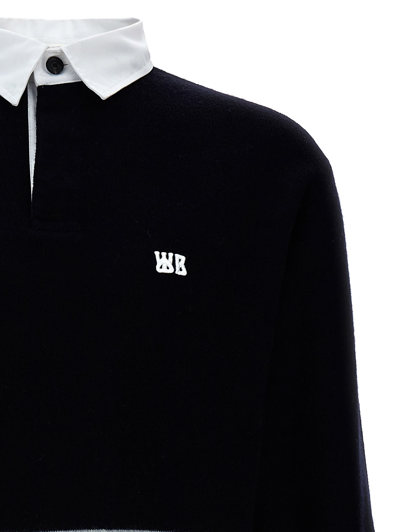 Wales Bonner 'cypher' Polo Shirt | italist