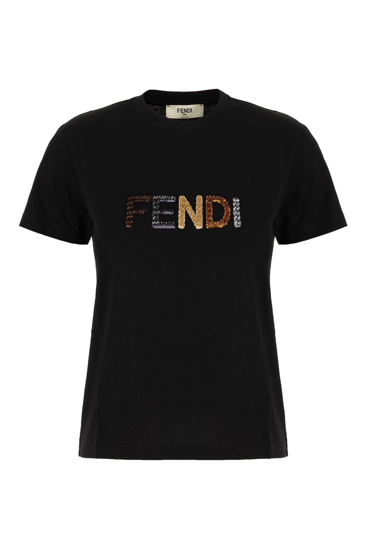Tシャツ・カットソー FENDI SS25 Fendi Shirts (FS1312 AU70F1LU2) Fendi Blue Cotton T-shirt | italist
