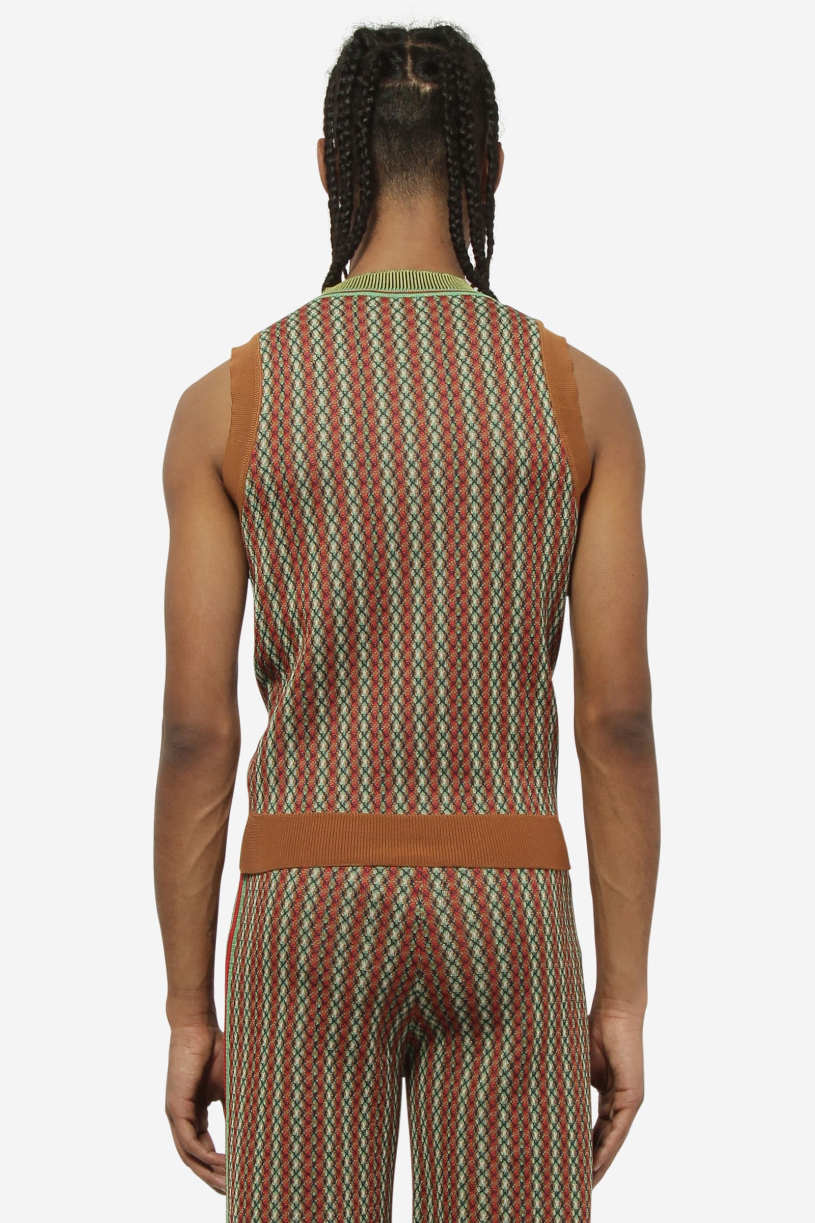 Wales Bonner Orchestre Jacquard Vest | italist