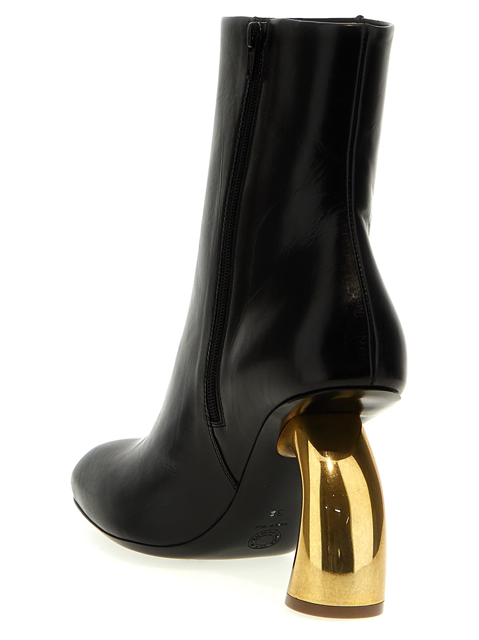 Dries Van Noten Sculpture Heel Boots | italist
