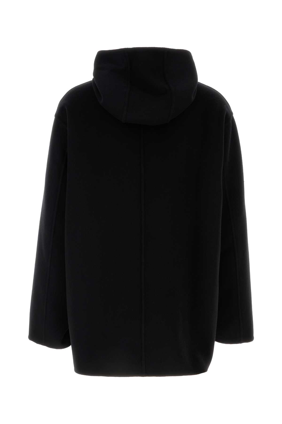 Prada Black Silk Padded Jacket | italist