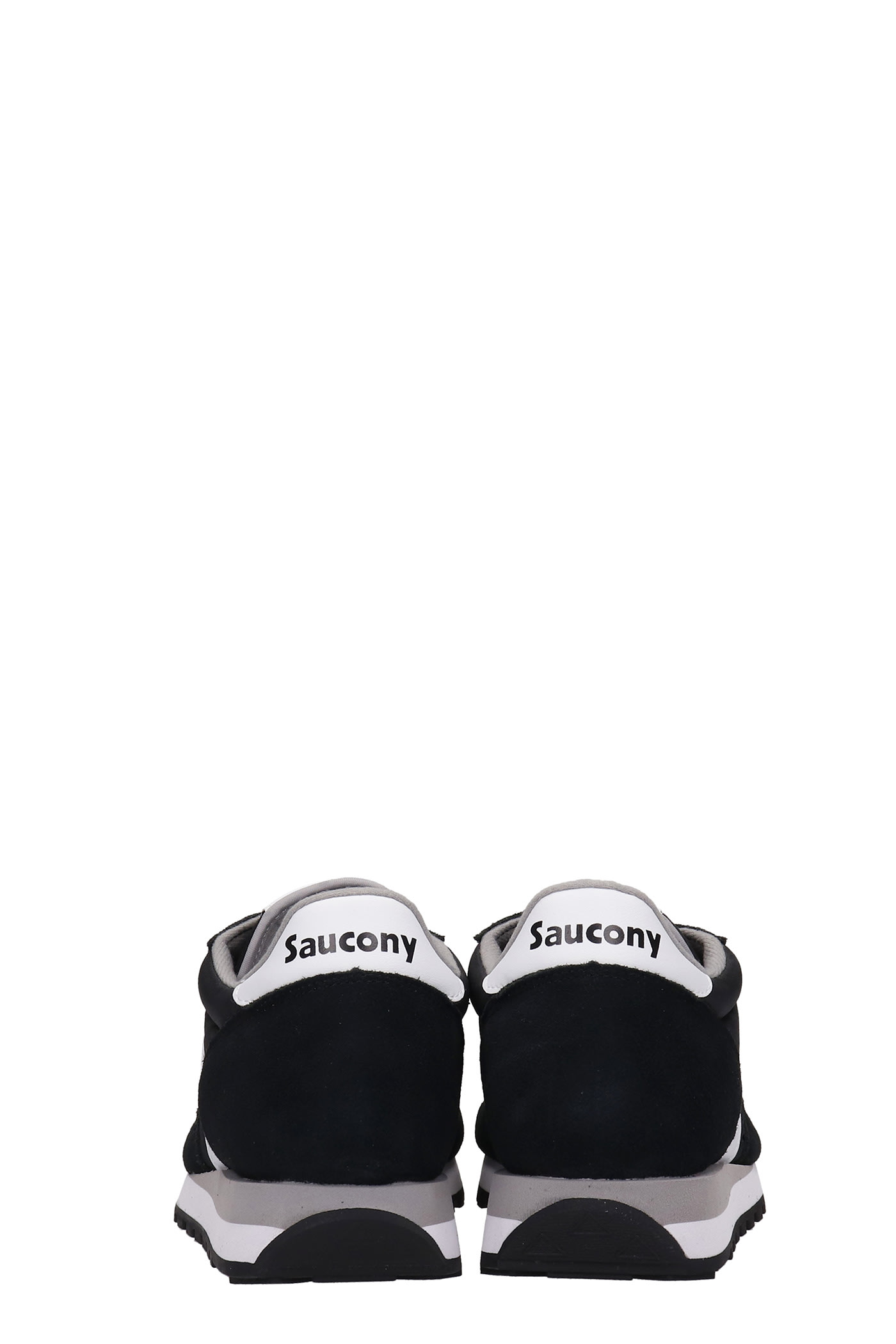 Saucony Jazz Original Sneakers In Black Suede And Fabric