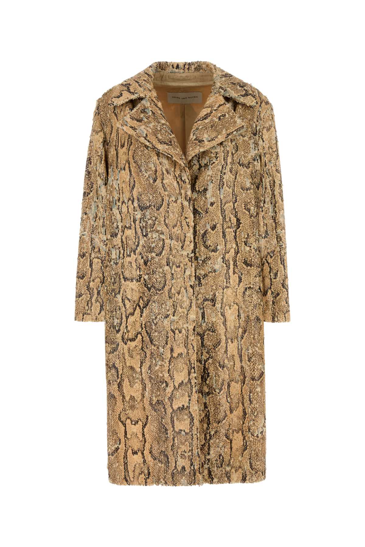ドリス ヴァン ノッテン Dries Van Noten Ricca Coat Dries Van Noten Embellished Cotton Ricca Coat | italist