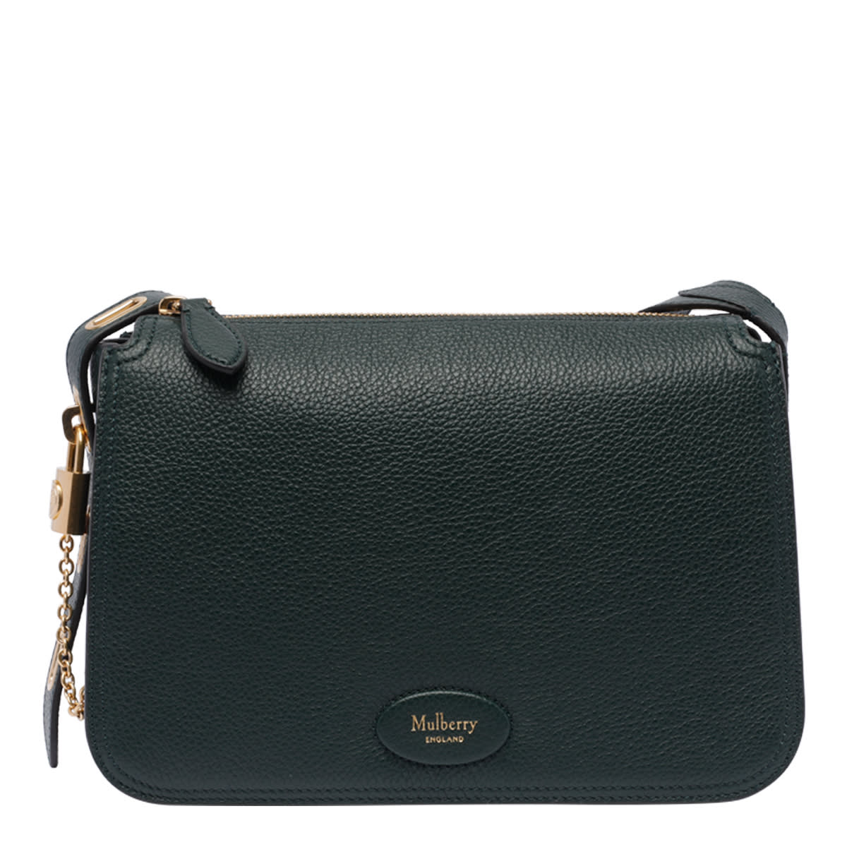 【MULBERRY】SLING BAG Mulberry - Farringdon Full-Grain Leather Sling Backpack Mulberry