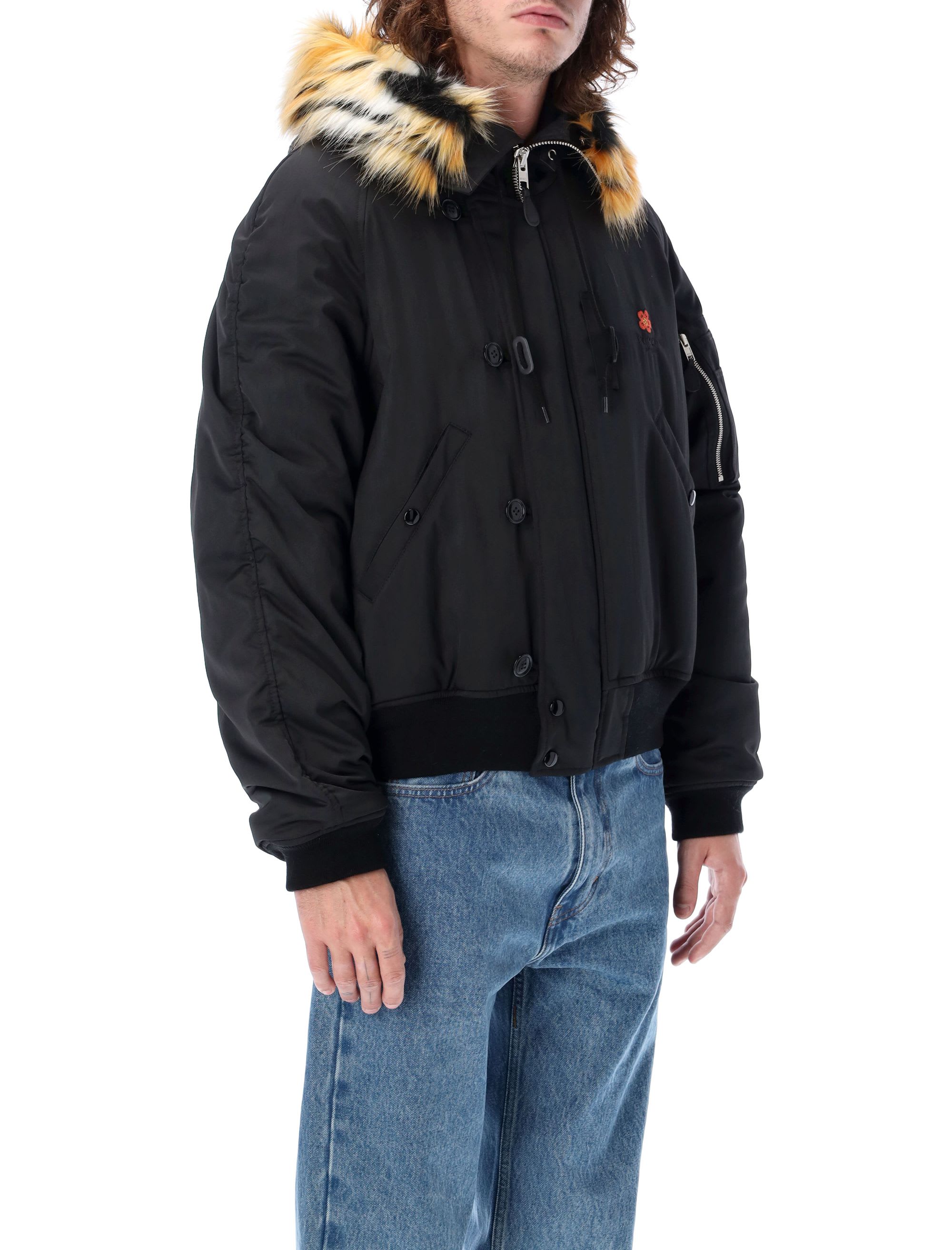 Kenzo Short Hooded Parka | italist