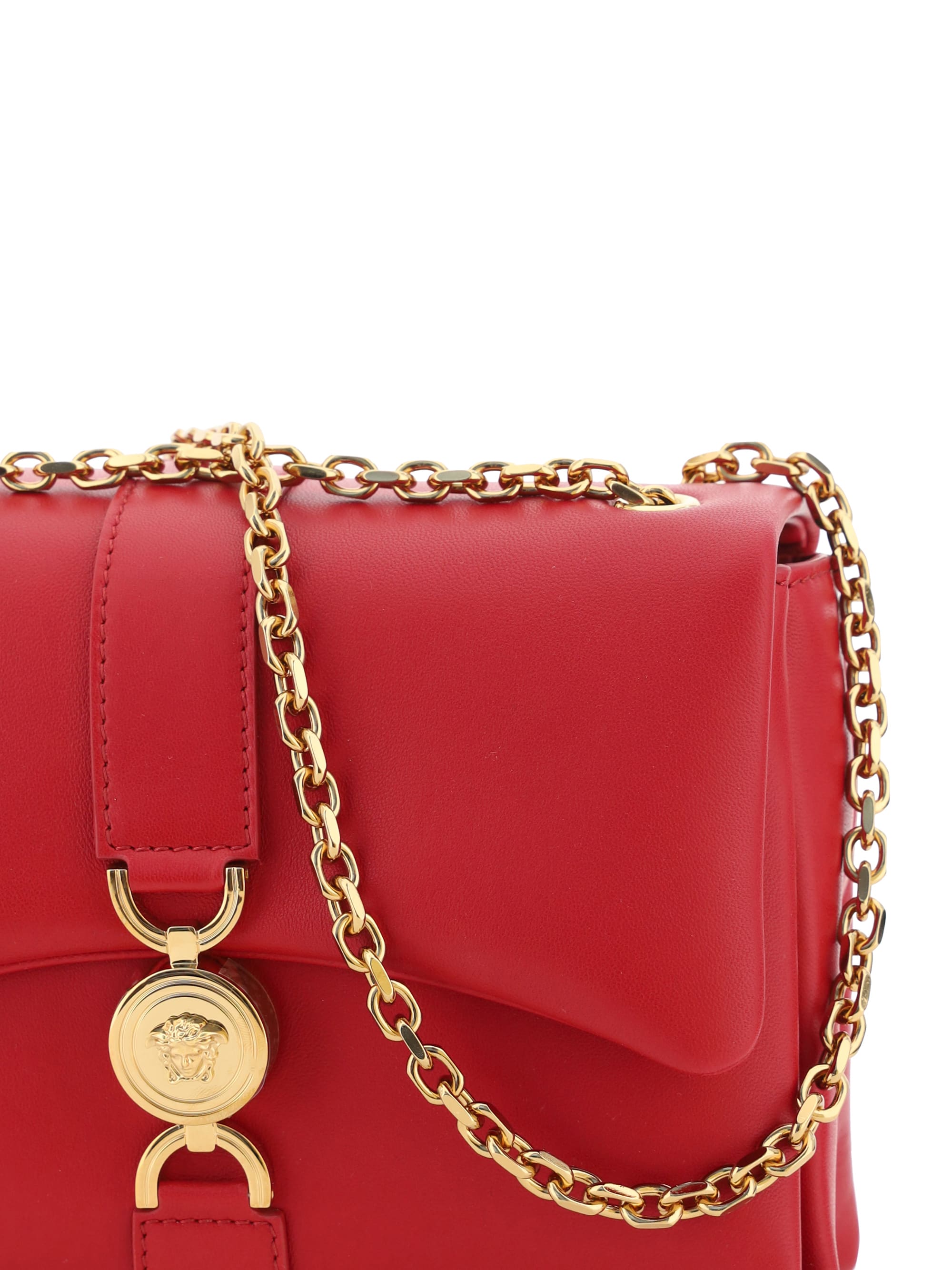 【関税&送料込】Versace Shoulder Lamb Leather Versace Shoulder Lamb Leather | italist