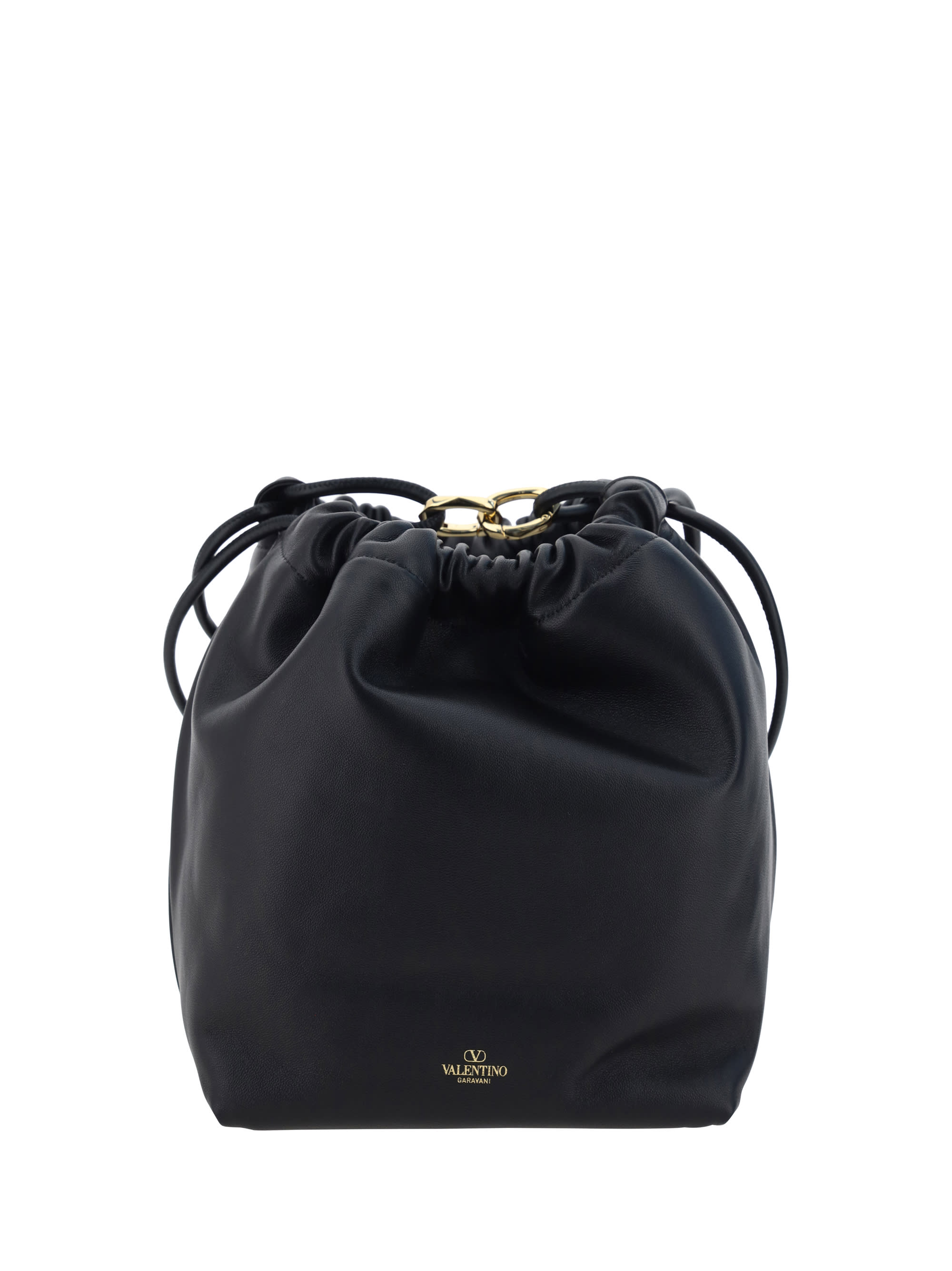 【VALENTINO】VLOGO BUCKET BAG New Valentino Garavani VLogo Signature Drawstring Mini