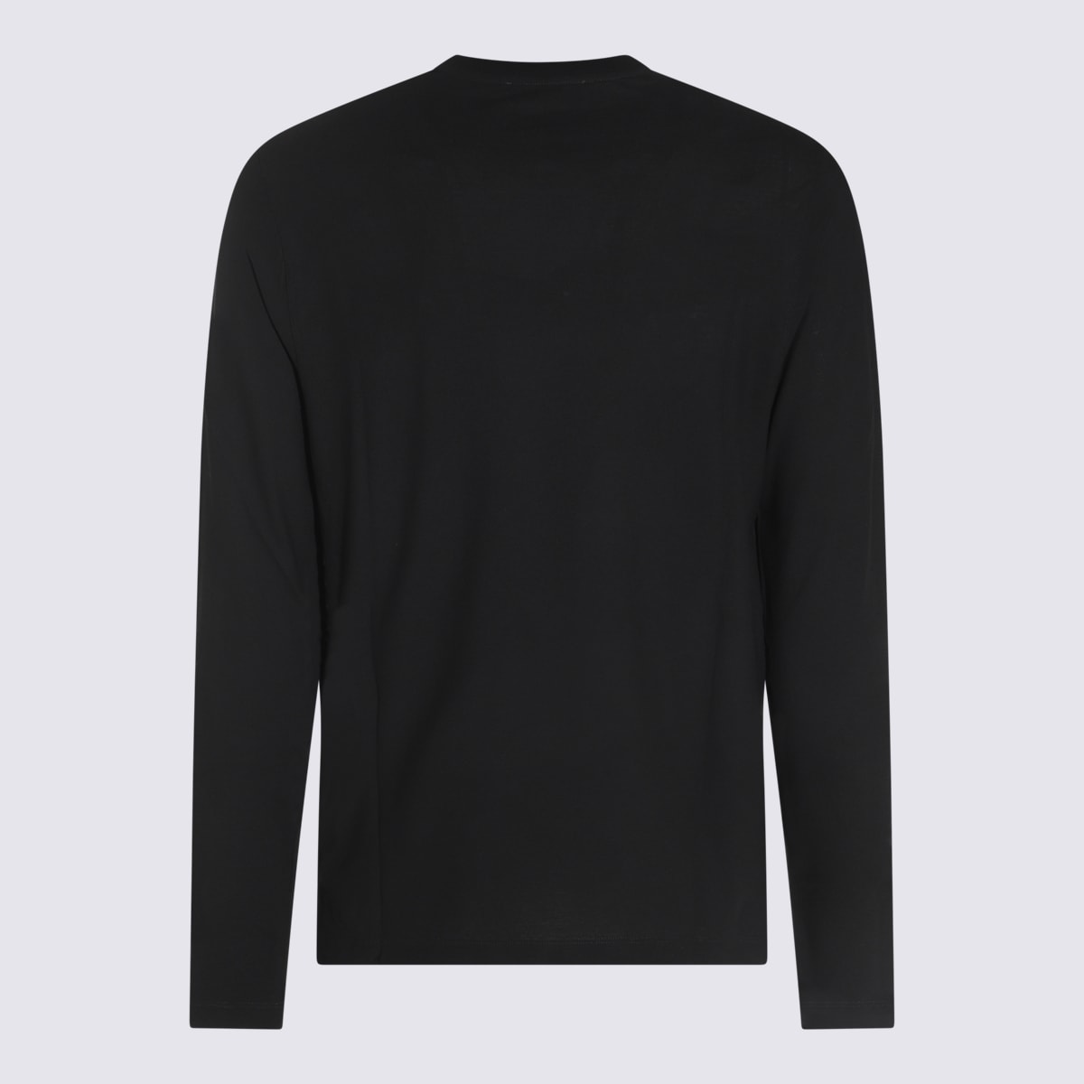 Tシャツ・カットソー ZANONE Men T-shirt Black 815204ZG380 Z0015 Zanone Black Cotton T-shirt | italist