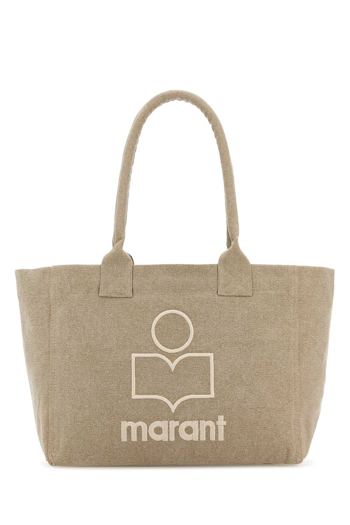 【関税込み】Yenky Shopping Bag - Isabel Marant - Cotton - Mu Isabel Marant Beige Cotton Yenky Zipped Shopping Bag