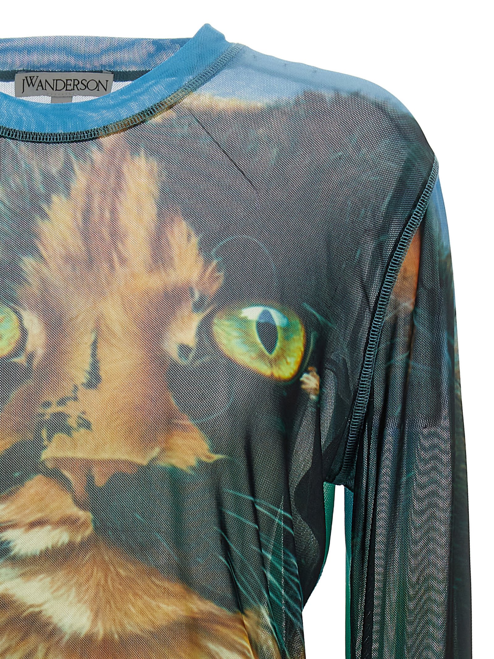 【送料&関税込】J.W. Anderson Semi-transparent Print Jersey J.w.anderson Semi-transparent print jersey available on