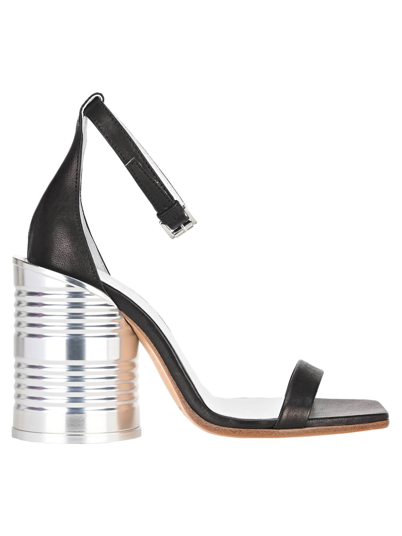 MM6 Maison Margiela Mm6 Tin Can Heel Sandals | italist, ALWAYS