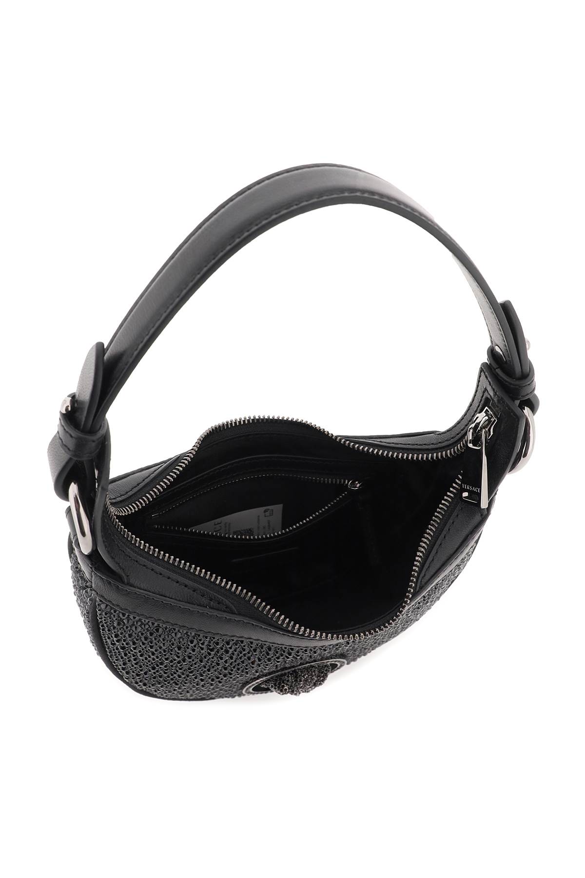 【送料&関税込】Versace Crystal Repeat Mini Hobo Bag Versace Crystal Repeat Mini Hobo Bag | italist