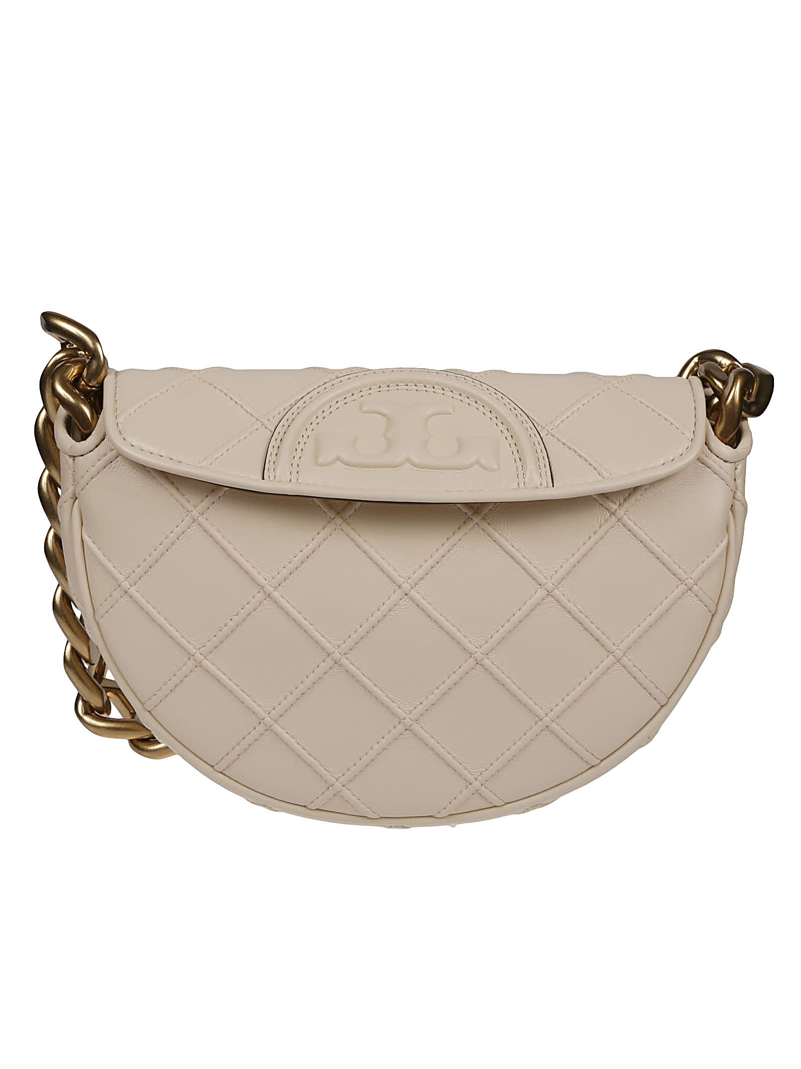 Mini Fleming Soft Raffia Crescent: Women's Designer Shoulder Bags