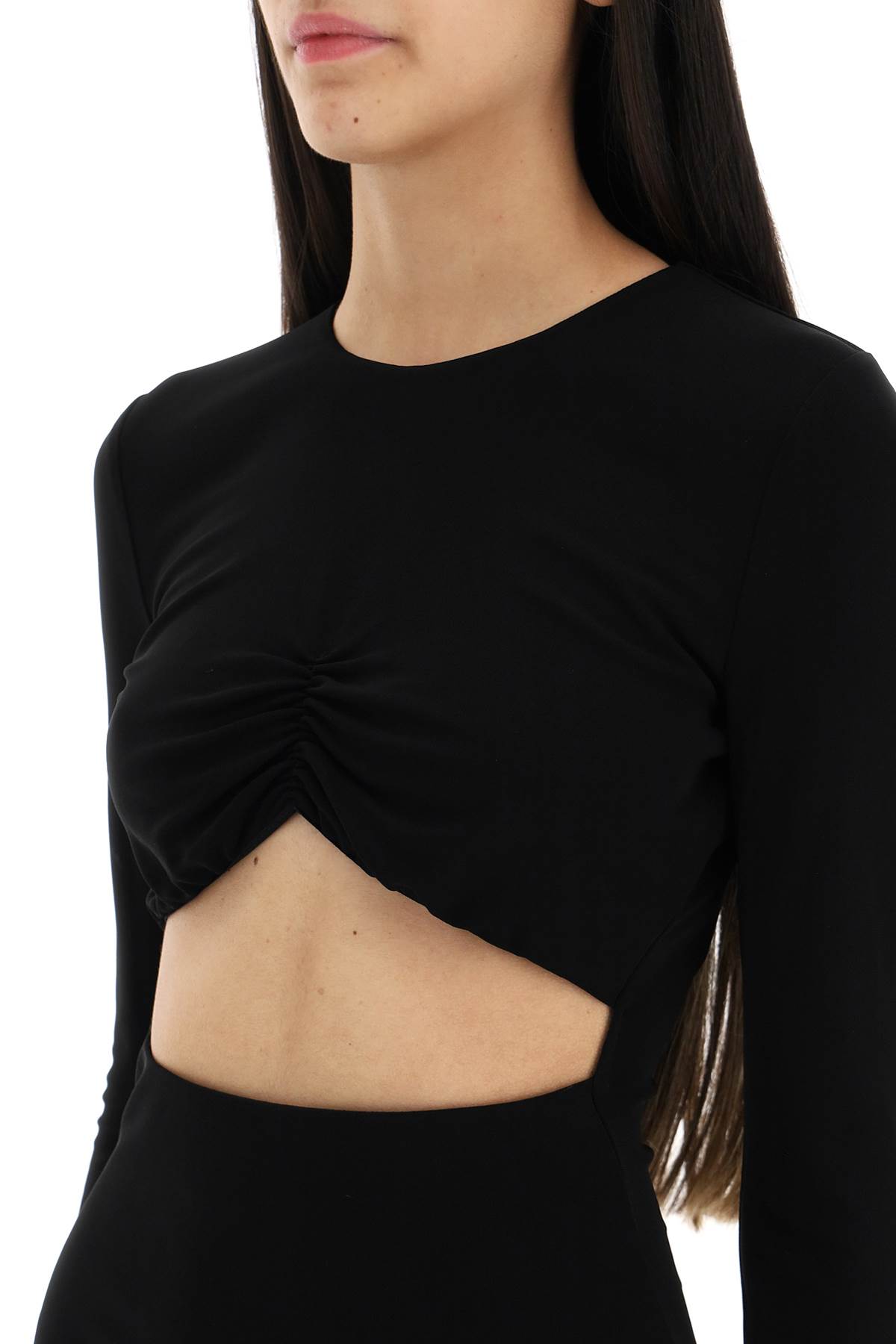 【送料&関税込】Dsquared2 Peekaboo Jersey Midi Dress Dsquared2 Peekaboo Jersey Midi Dress | italist