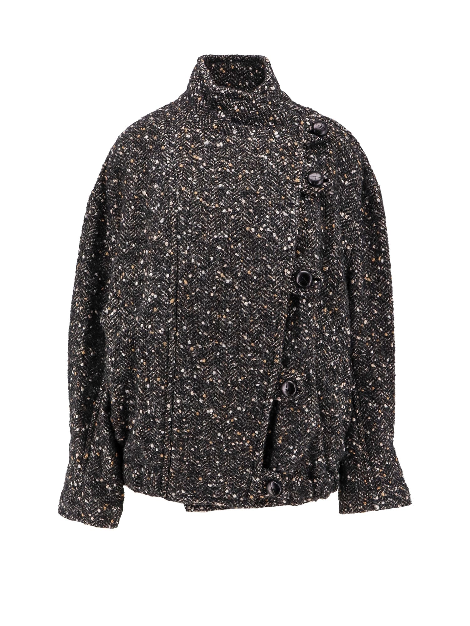 ブルゾン Marant Etoile Hanis Wool Blend Jacket Isabel Marant Étoile Hanis Mottled Wool-Blend Jacket | Liberty