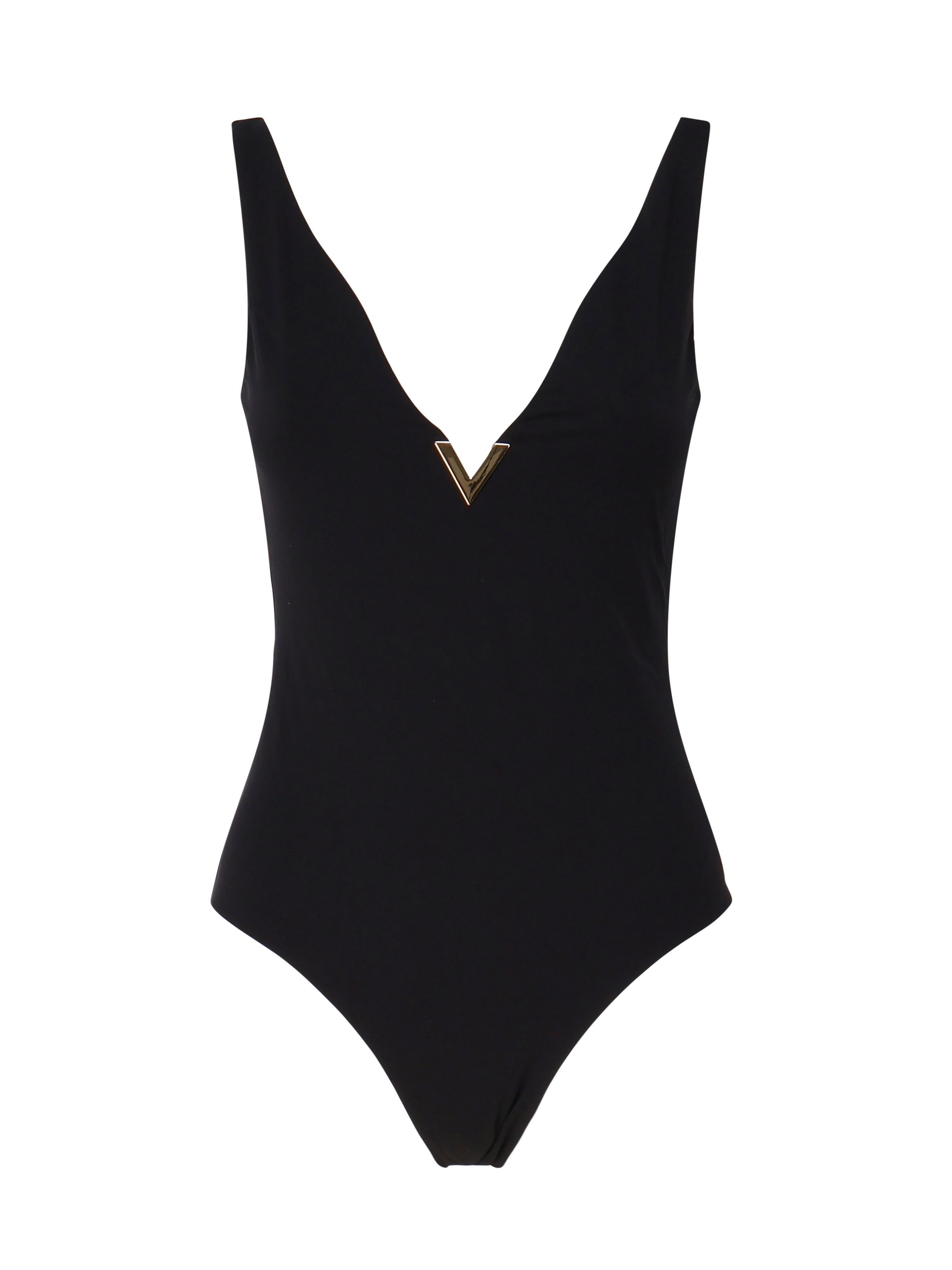 VALENTINO ブラックタイ ワンピース 38 Valentino Garavani One-piece Swimsuit | italist