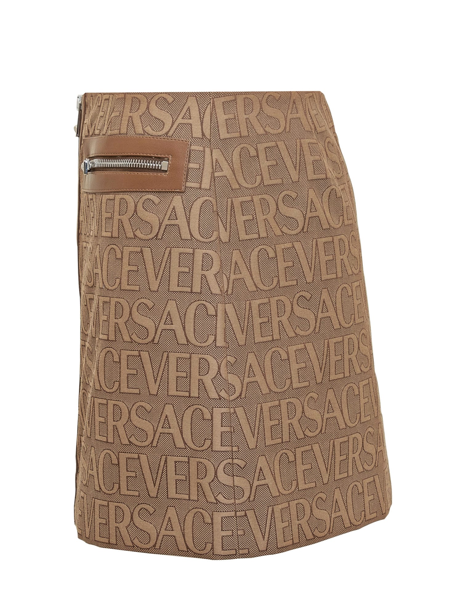 Versace Jacquard Mini Skirt | italist