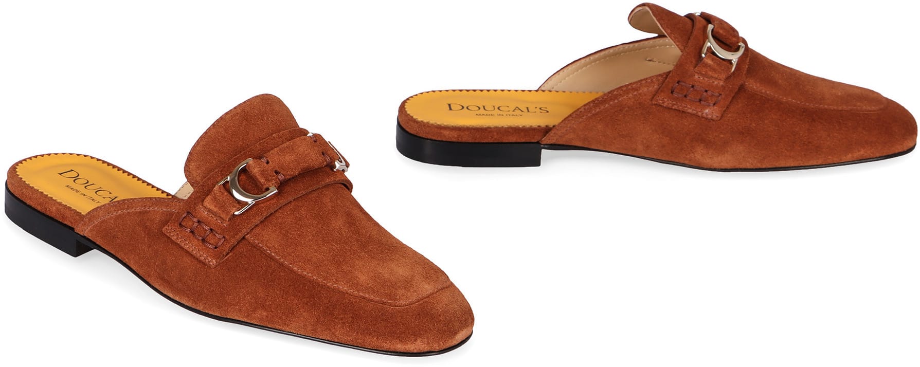 サンダル・ミュール Doucal's Suede-Leather Mules Doucal's Suede Mules | italist