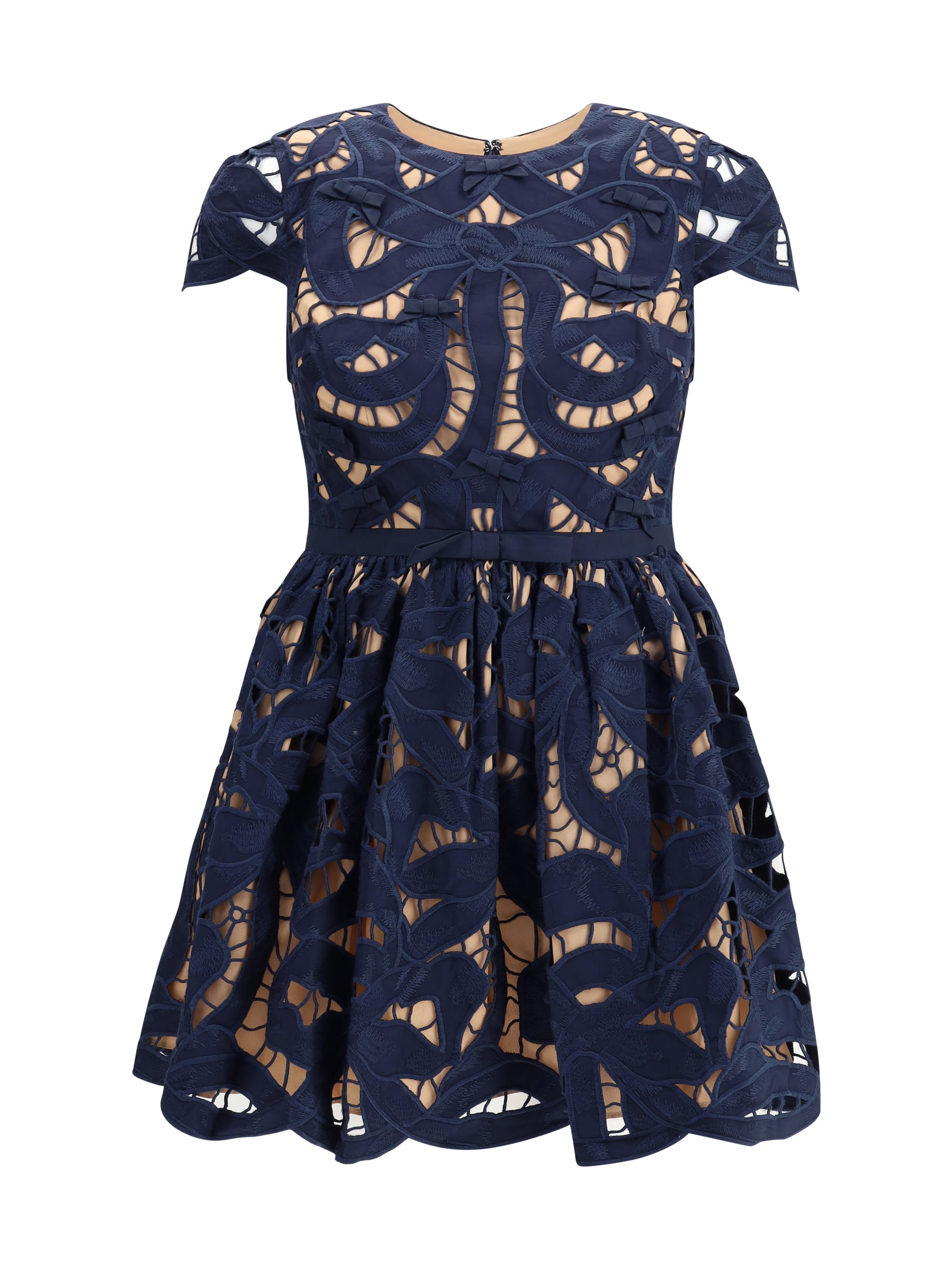 【美品】 Self portrait ドレス　UK6 セルフポートレートSelf-Portrait ワンピース Uk6 SP9-006