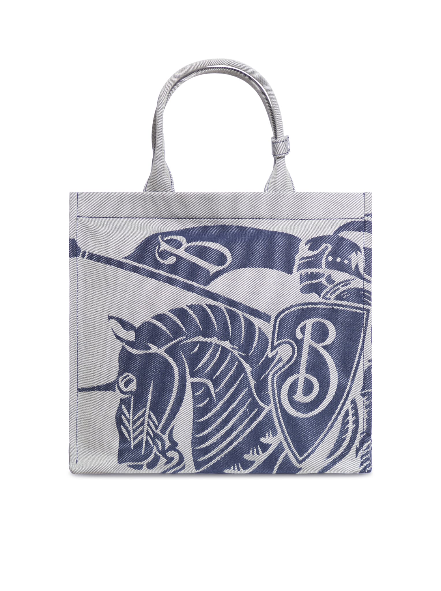 【関税&送料込】Burberry Embroidered Canvas Shopping Bag Burberry Embroidered Canvas Shopping Bag | italist