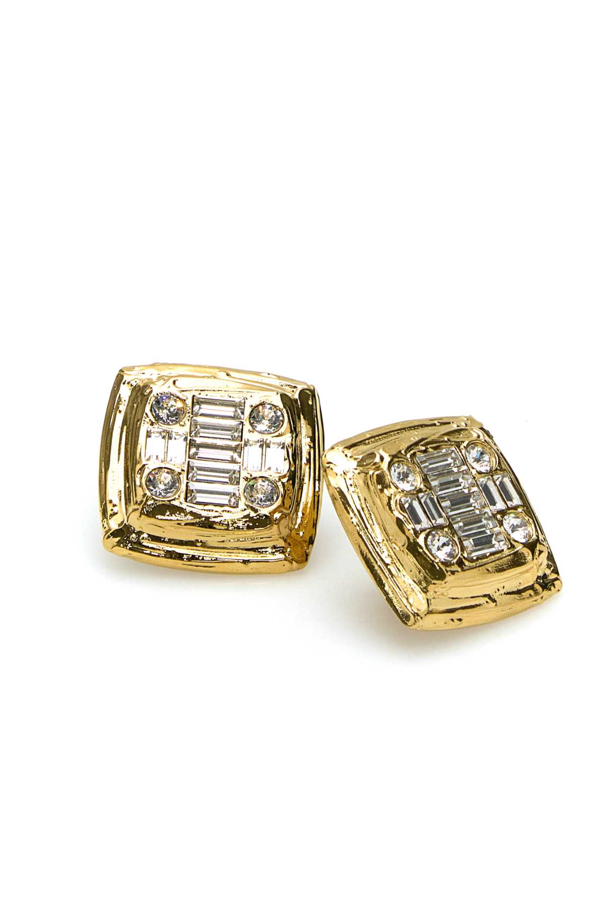 ピアス AMINA MUADDI Embellished l Jeanne Earrings Amina Muaddi Earrings - Etsy