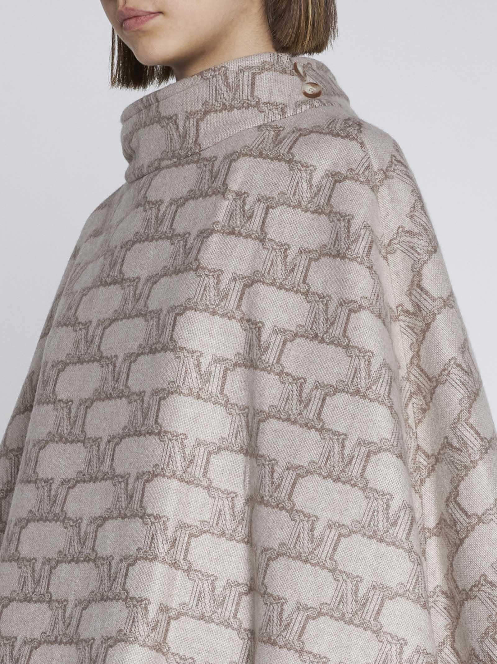 【送料&関税込】Max Mara Dorina Cashmere And Wool Cape Max Mara Dorina Cashmere And Wool Cape | italist
