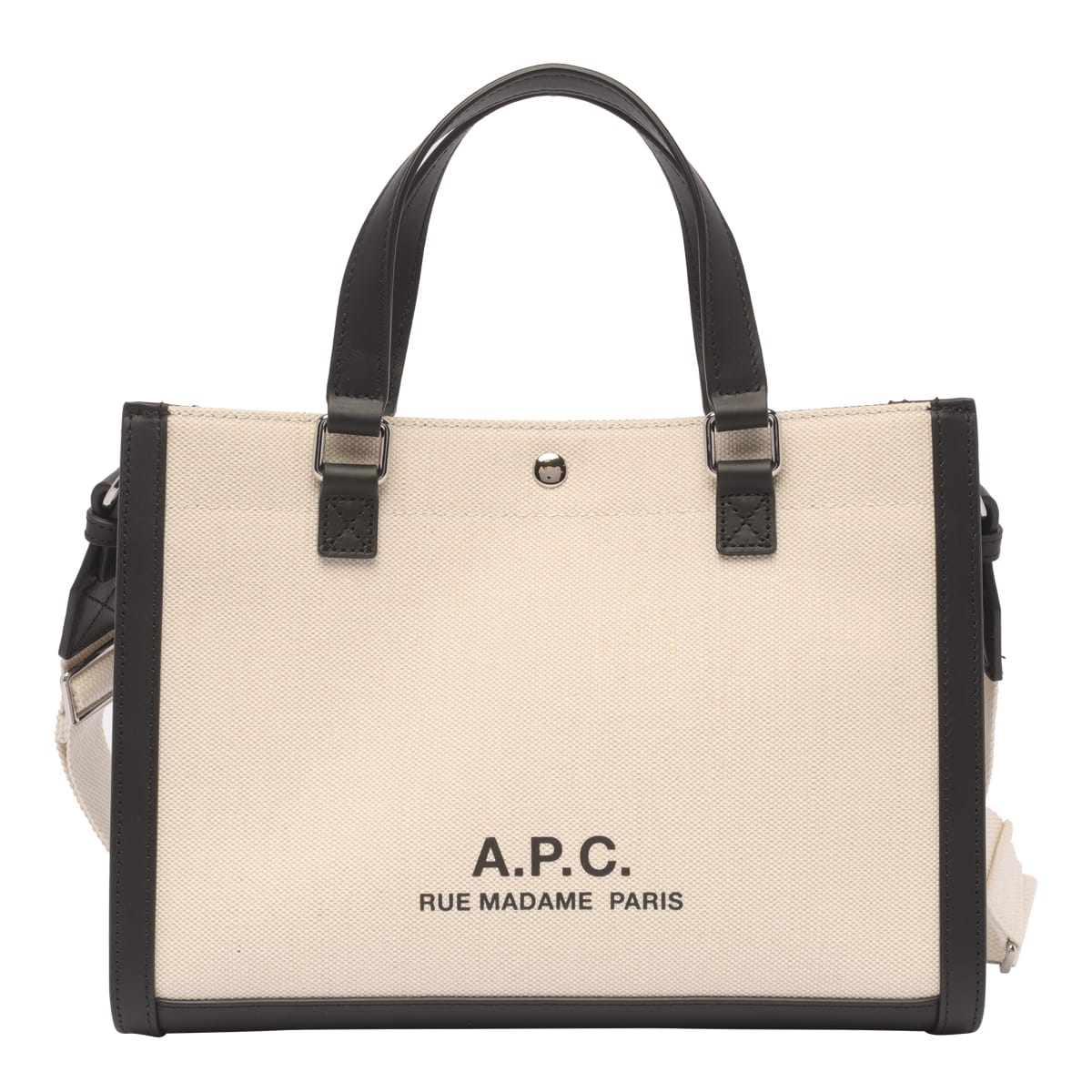 ★【A.P.C.】 CAMILLE 2.0 TOTE BAG★ A.P.C. - Camille 2.0 canvas tote bag Beige - The Corner