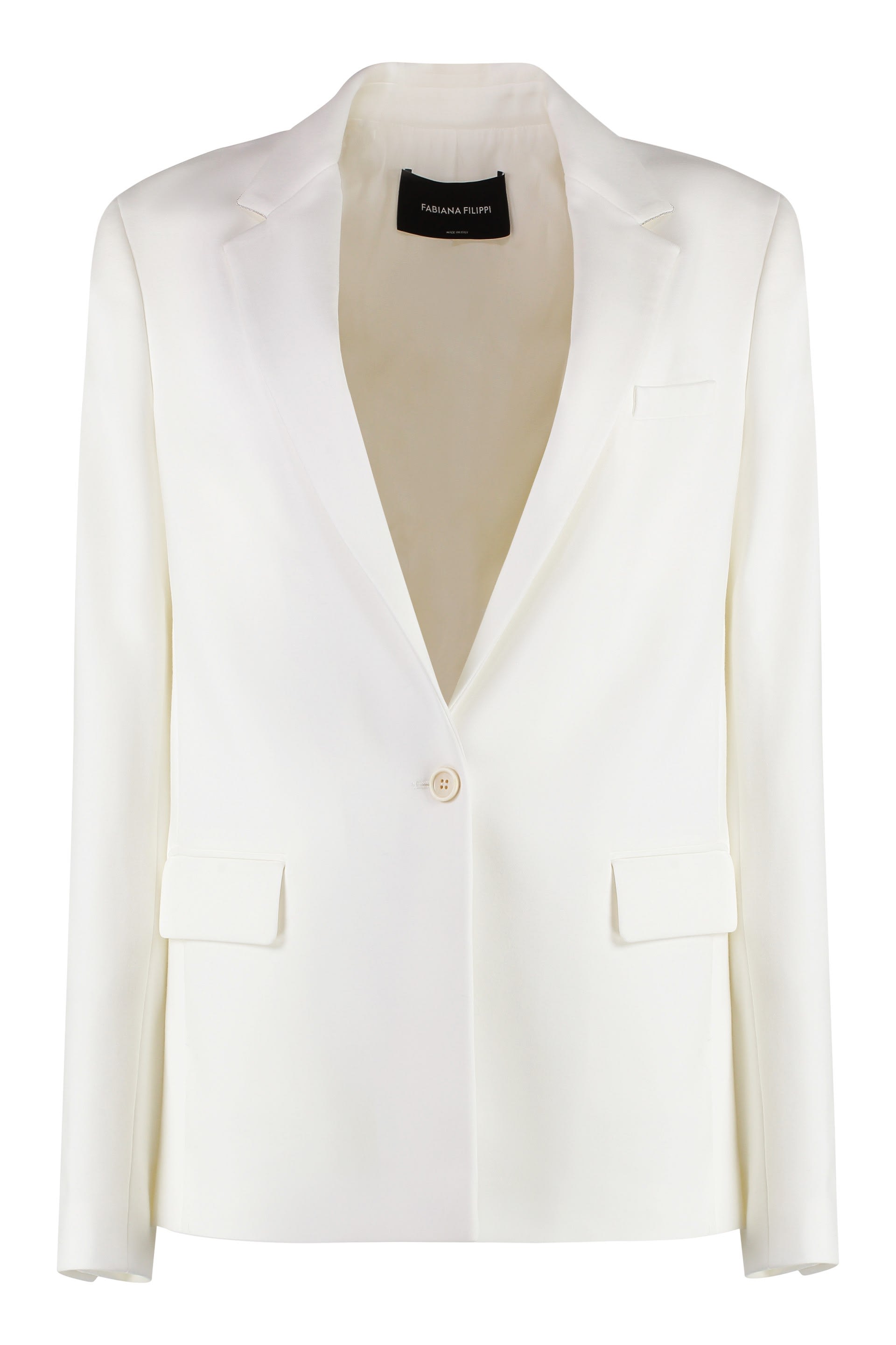 ジャケット FABIANA FILIPPI Fabiana Filippi Viscose Blazer Fabiana Filippi Single-breasted Viscose Blazer | italist