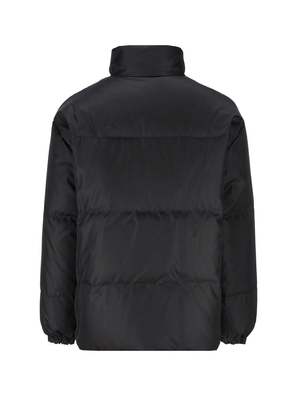 PRADA ジップアップジャケット グリーン/ホワイト　ＸＬ e0b8949c241b934a7ba42b8a29f2ef