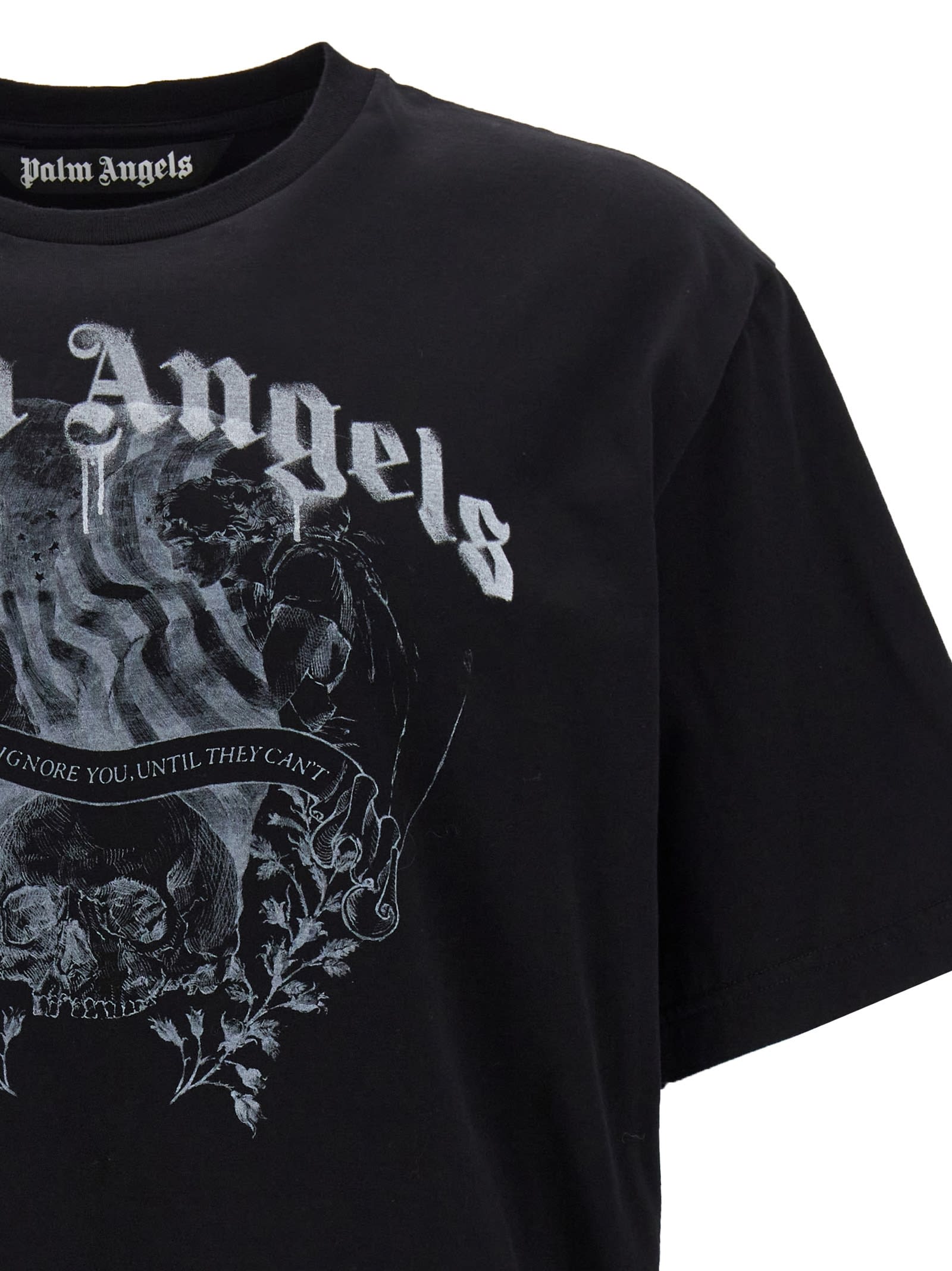 ★人気★【Palm Angels】STATEMENT PENCIL T-SHIRT Palm Angels 'statement Pencil Classic' T-shirt | italist
