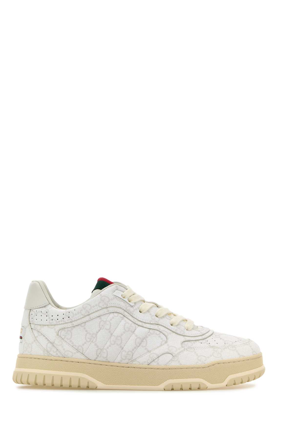 GUCCI｜SNEAKERS (816818 FAD7V 9055) Gucci Re-Web White GG Canvas (Women's) - 816818 FAD7V 9055 - US