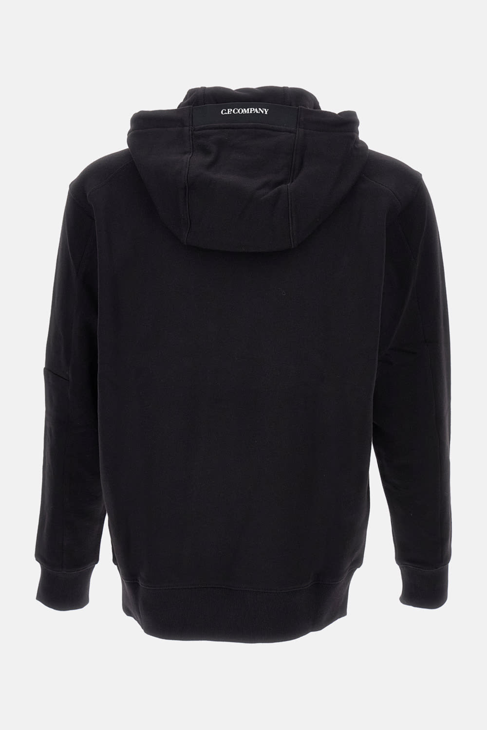 パーカー・フーディ C.P. COMPANY Men Hoodies 18CLSS011A006452M999 Black C.P. Company Goggles-detail zip-up Hoodie | Black | FARFETCH